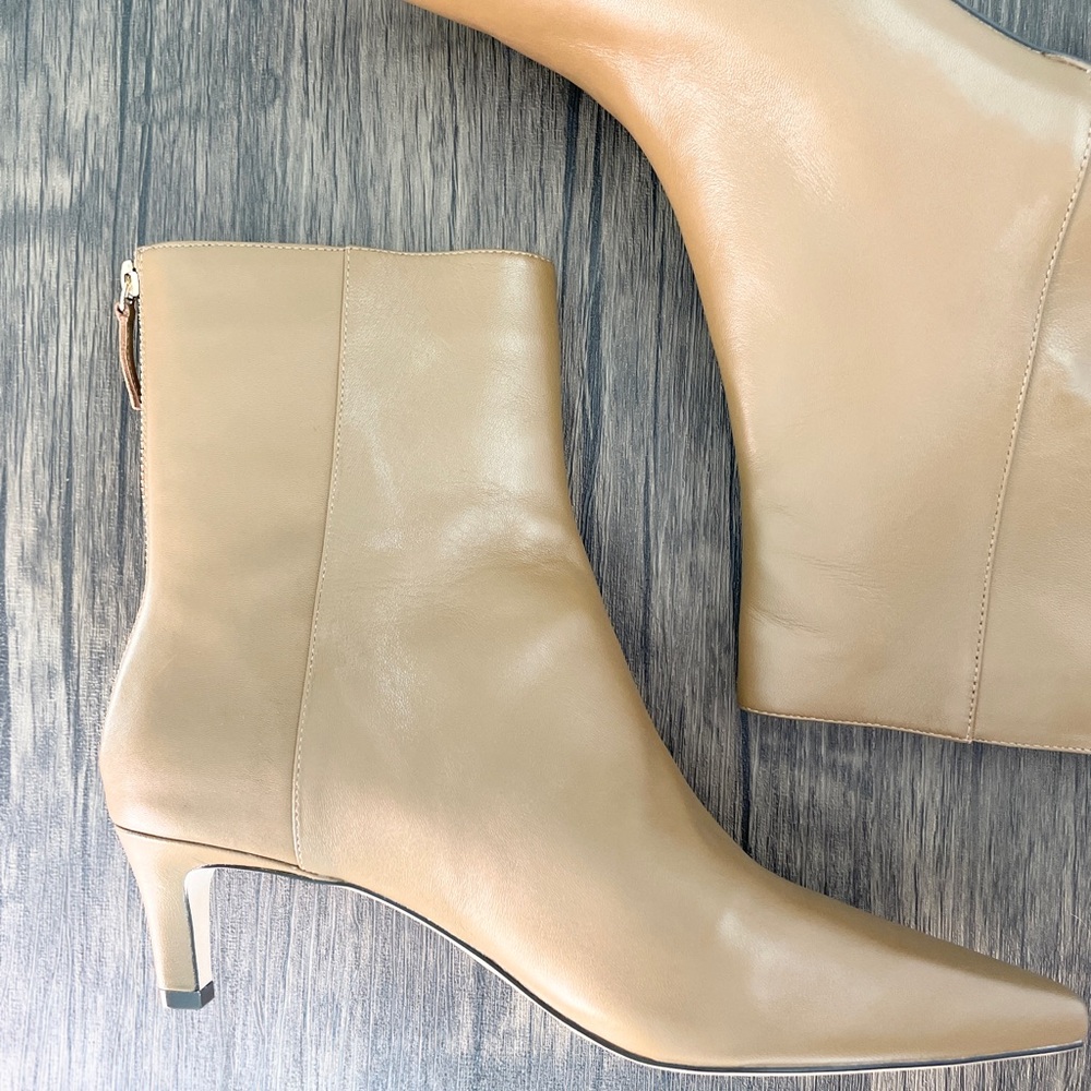 J Crew New Stevie Ankle Boots in Leather - Picture 10 of 10